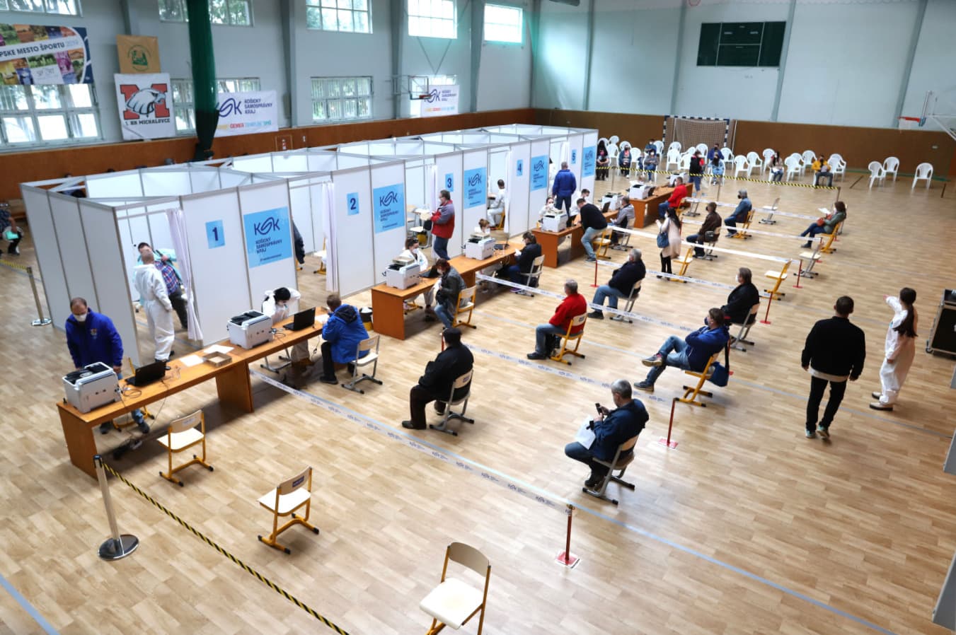 Košická župa spúšťa registračný systém na očkovanie v teréne aj vakcinačných centrách