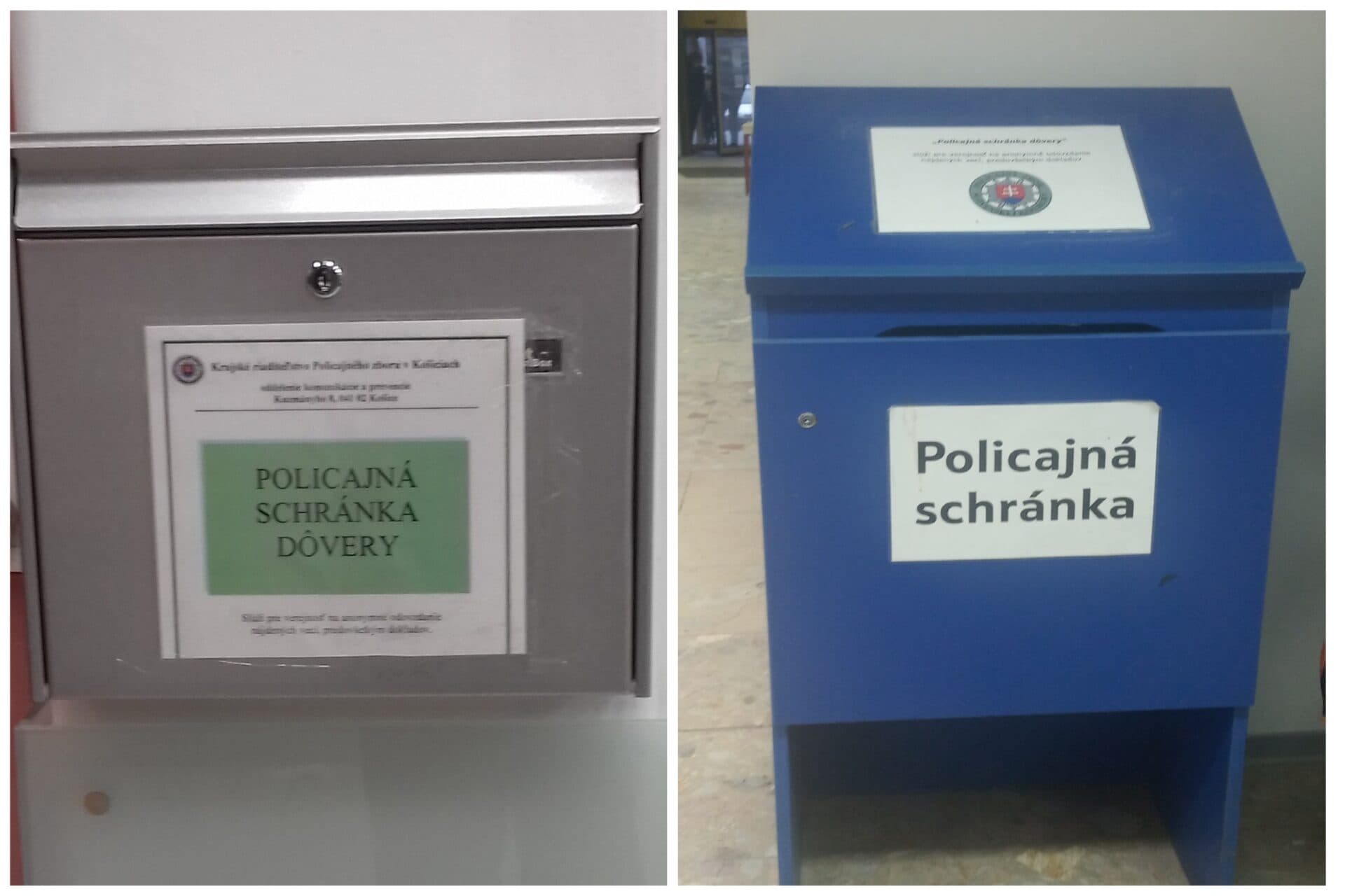Policajná schránka poskytuje druhú šancu pre odcudzené doklady