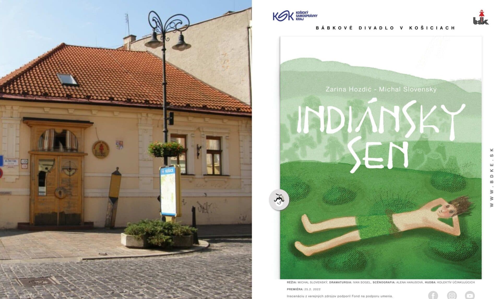Bábkové divadlo v Košiciach uvádza v premiére inscenáciu Indiánsky sen