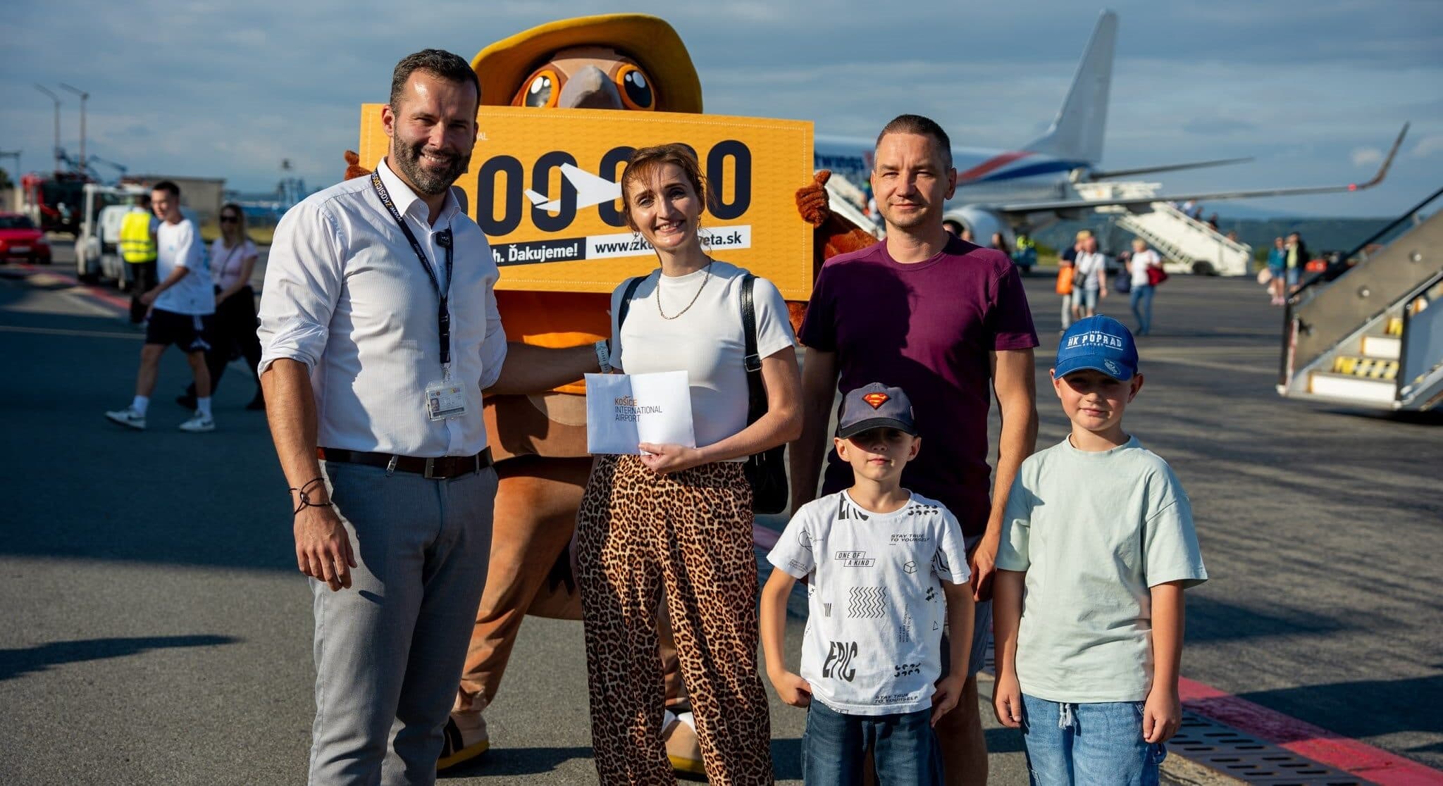 Fotografia k článku Letisko Košice privítalo 500-tisícu cestujúcu v tomto roku o mesiac skôr ako vlani