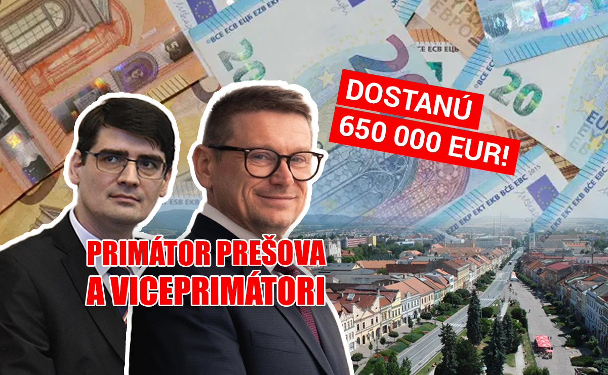 Vedeniu mesta zaplatia Prešovčania za volebné obdobie vyše 650 000 EUR! (komentár)
