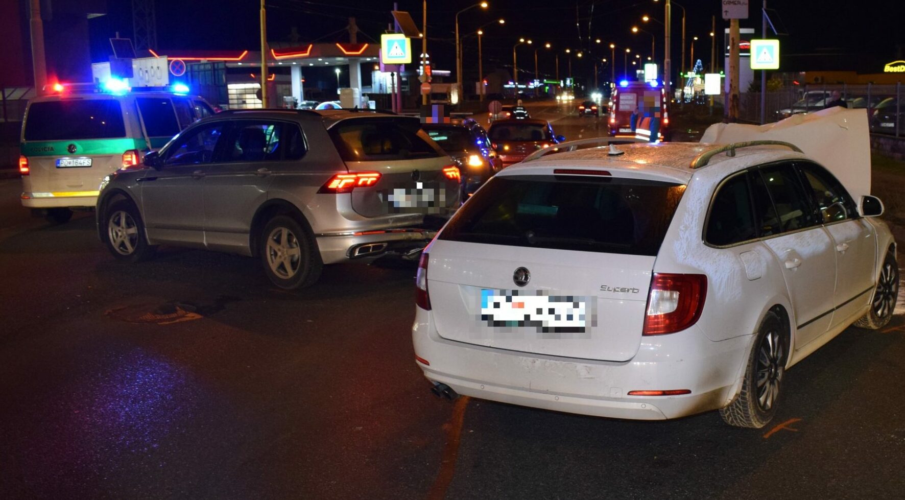 Reťazová nehoda v Prešove spôsobila škodu za viac ako 10-tisíc eur. Toto bol dôvod jej vzniku