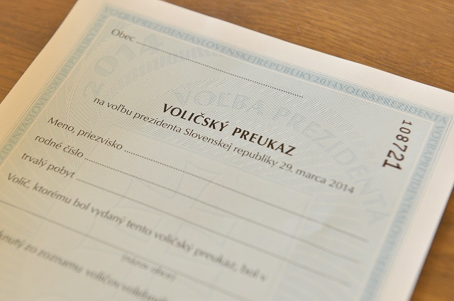 V Prešove sa začnú vydávať hlasovacie preukazy k prezidentským voľbám