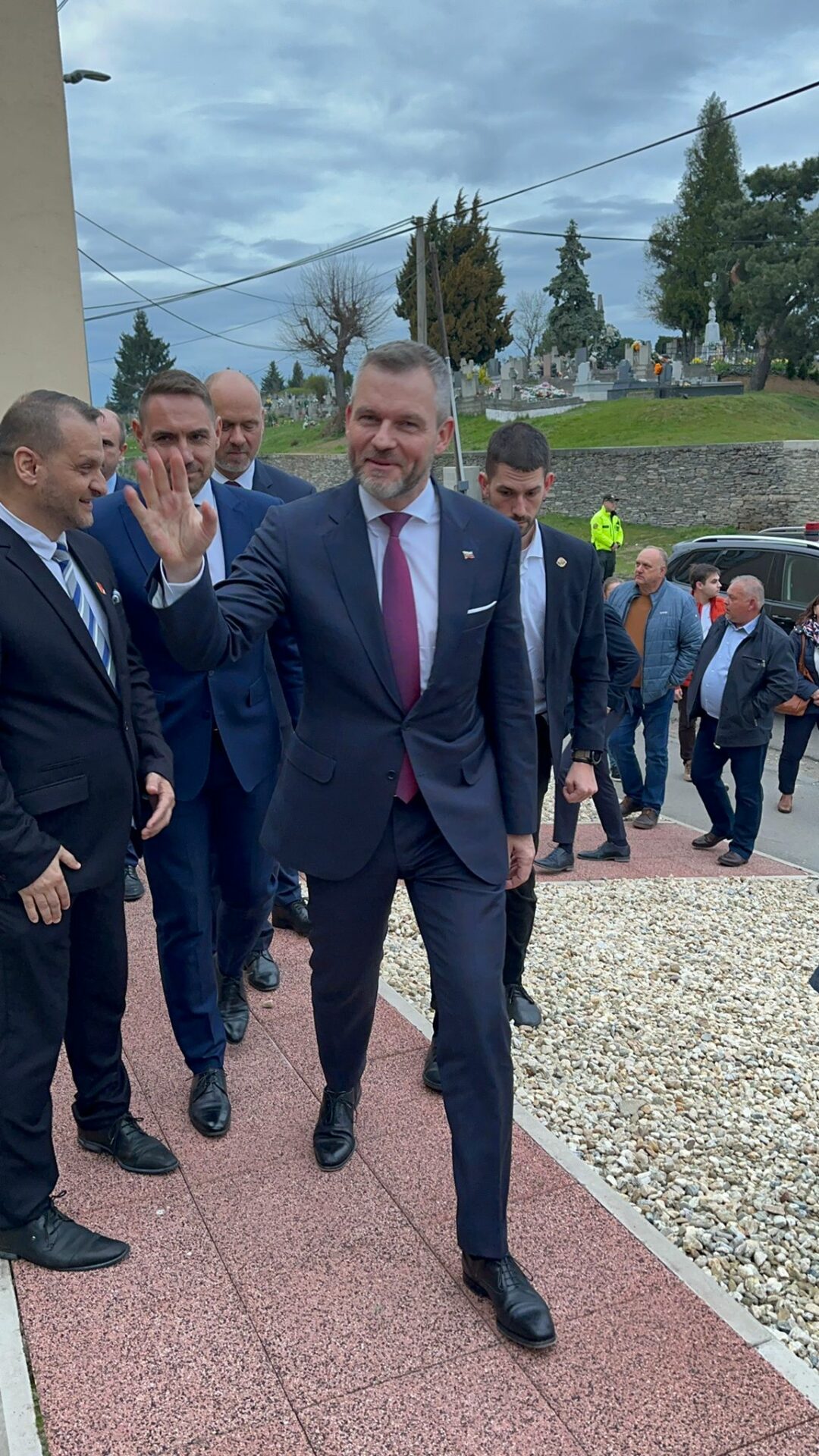 Peter Pellegrini v Kráľovskom Chlmci, Foto: TM
